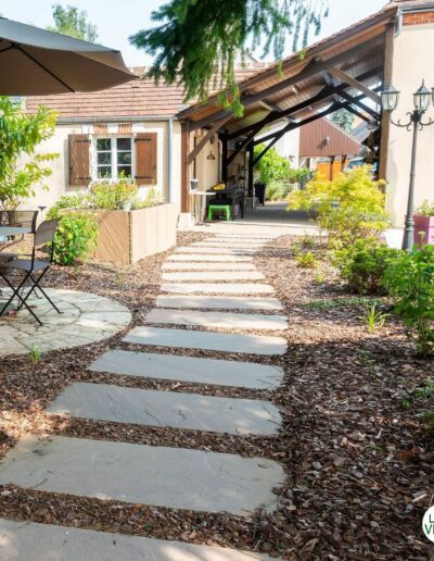 Terrasse Paillage LVV La Vie Verte